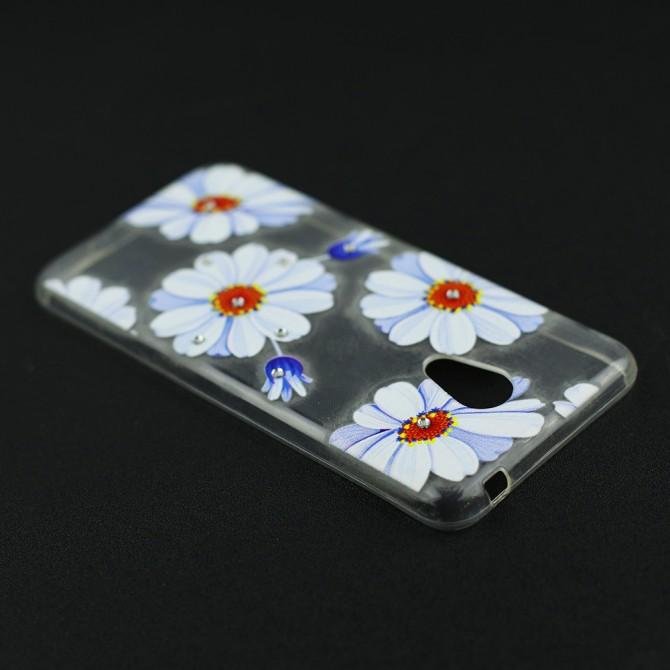 Чехол Lucent Diamond Case для Meizu M3 Daisy (Blue)-4