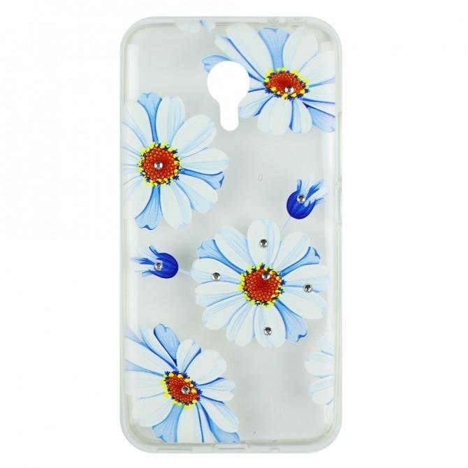 Чехол Lucent Diamond Case для Meizu Pro 5 Daisy (Blue)-1