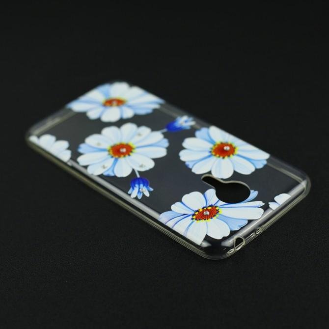 Чехол Lucent Diamond Case для Meizu Pro 5 Daisy (Blue)-4