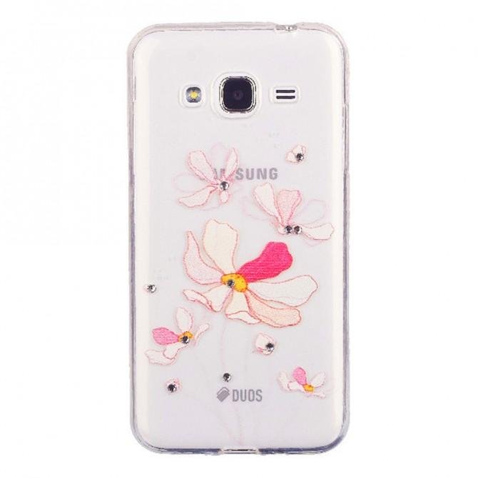 Чехол Lucent Diamond Case для Samsung G360 Iris (Pink)-1
