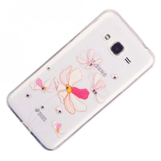 Чехол Lucent Diamond Case для Samsung G360 Iris (Pink)-2