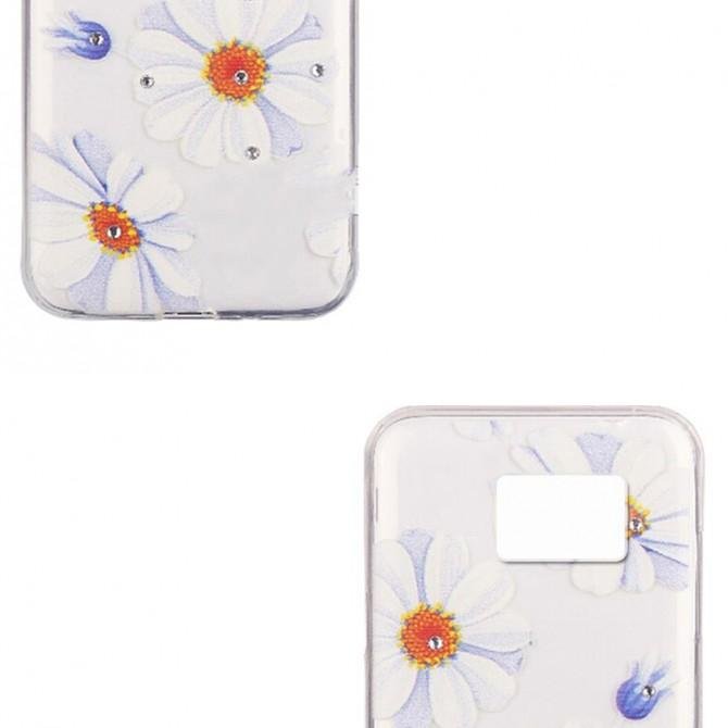 Чехол Lucent Diamond Case для Samsung G930 (S7) Daisy (Blue)-3