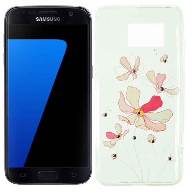 Чохол Lucent Diamond Case для Samsung G935 (S7 Edge) Iris (Рожевий)