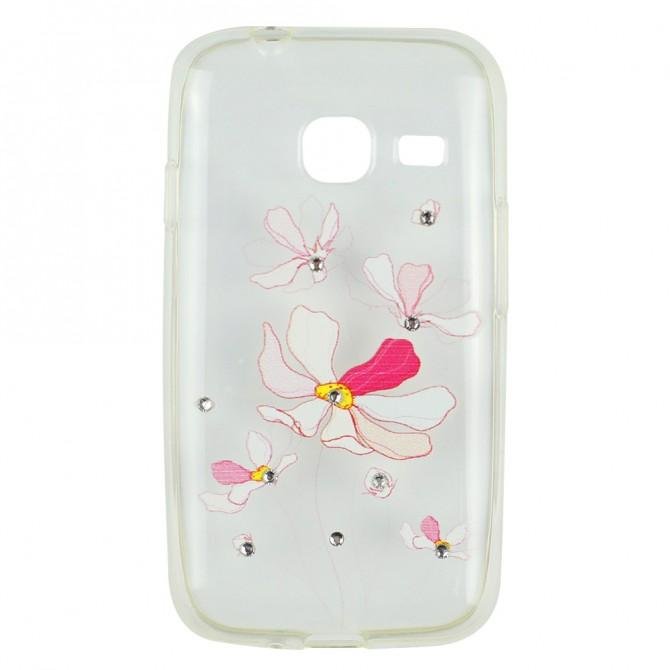 Чехол Lucent Diamond Case для Samsung J105 (J1 Mini) Iris (Pink)-1