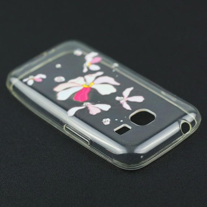 Чехол Lucent Diamond Case для Samsung J105 (J1 Mini) Iris (Pink)-4