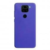 Силиконовый чехол Candy для Xiaomi Redmi Note 9/Redmi 10X Лавандовый