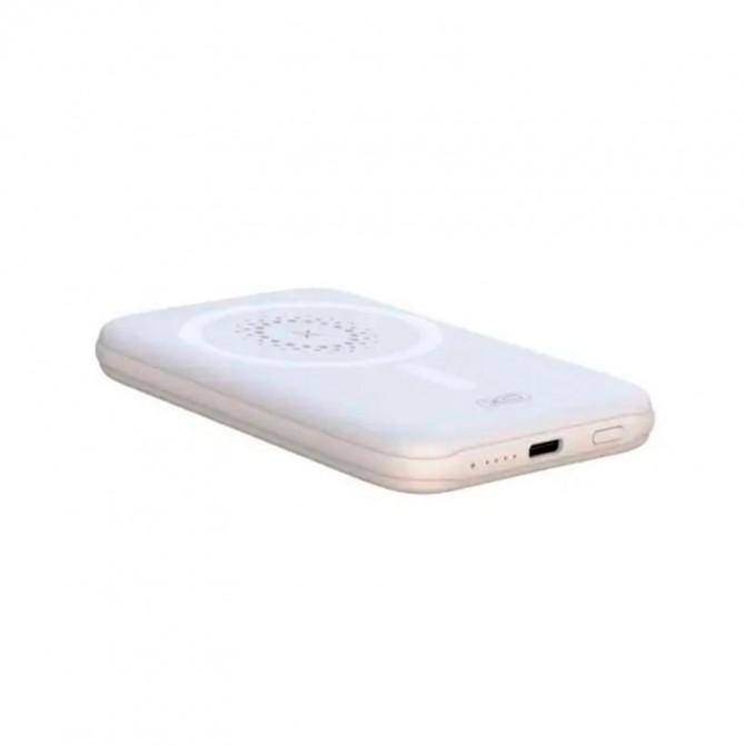 Повербанк XO PR153 5000 mAh PD20W Magnetic wireless 15W Type-C White