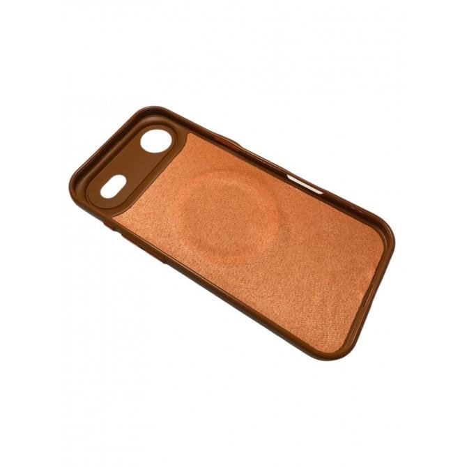 Чехол Syndee with MagSafe для Apple iPhone 17 Air (6.5") Golden Brown-3
