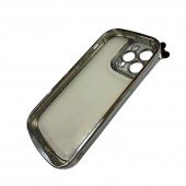 Чехол Botanical Garden series for iPhone 15 Pro White/grey Чехол Botanical Garden series for iPhone 15 Pro White/grey