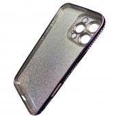 Накладка Glossy Bow для iPhone 15 Pro Purple