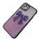 Накладка Glossy Bow для iPhone 15 Purple