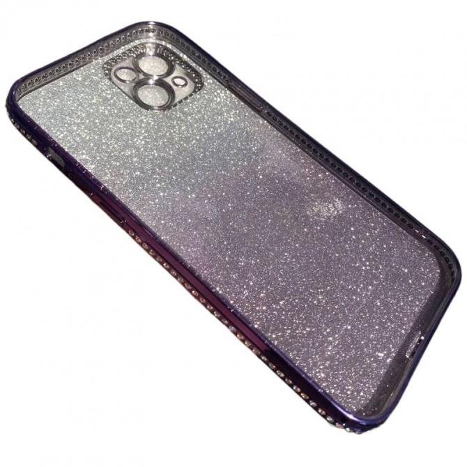 Накладка Glossy Bow для iPhone 15 Purple-4