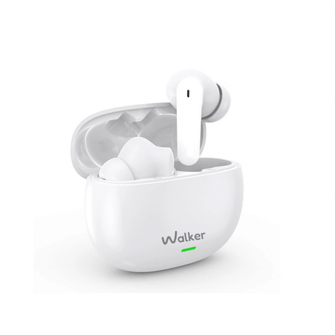 Наушники Bluetooth Headset Walker WTS-67 wireless charging ANC+ENC White