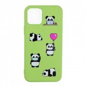 Чохол Funny Animals series для iPhone 12 Pro Max Green Panda Чохол Funny Animals series для iPhone 12 Pro Max Green Panda