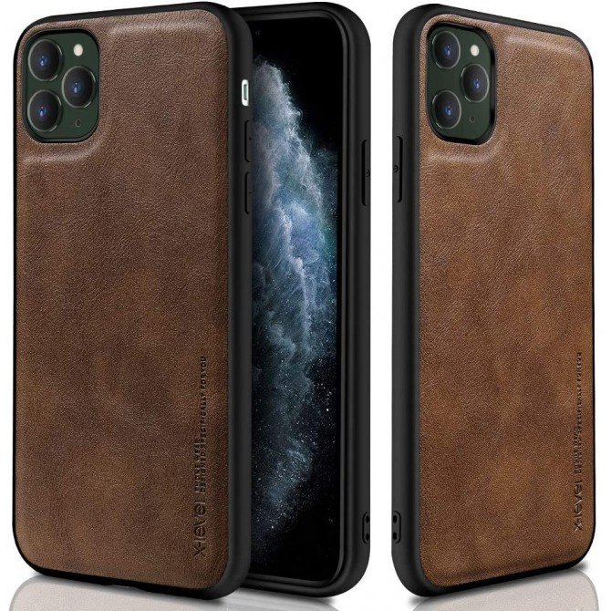 X-Level Leather series iPhone 11 Brown