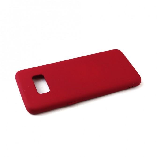 Чехол Soft Case для Samsung G950 Galaxy S8 Марсала FULL-3