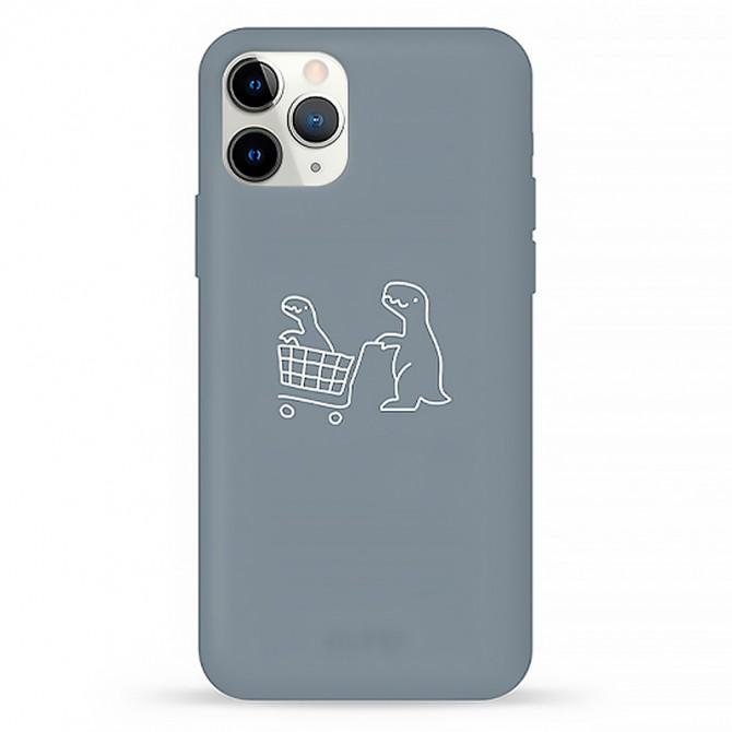 Чехол Pump Silicone Minimalistic Case for iPhone 11 Dino Market