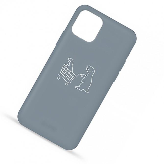 Чехол Pump Silicone Minimalistic Case for iPhone 11 Dino Market-2