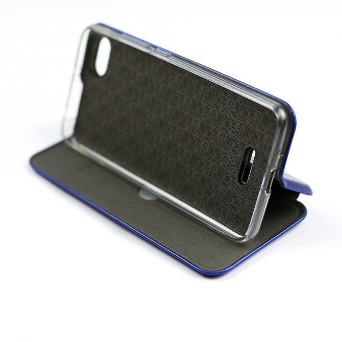 Чохол книжка U-Like Best для Xiaomi Redmi 6a Синiй-3