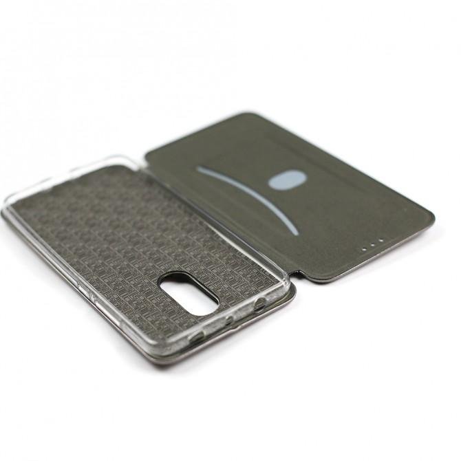 Чехол книжка U-Like Best для Xiaomi Redmi Note 4x Grey-3