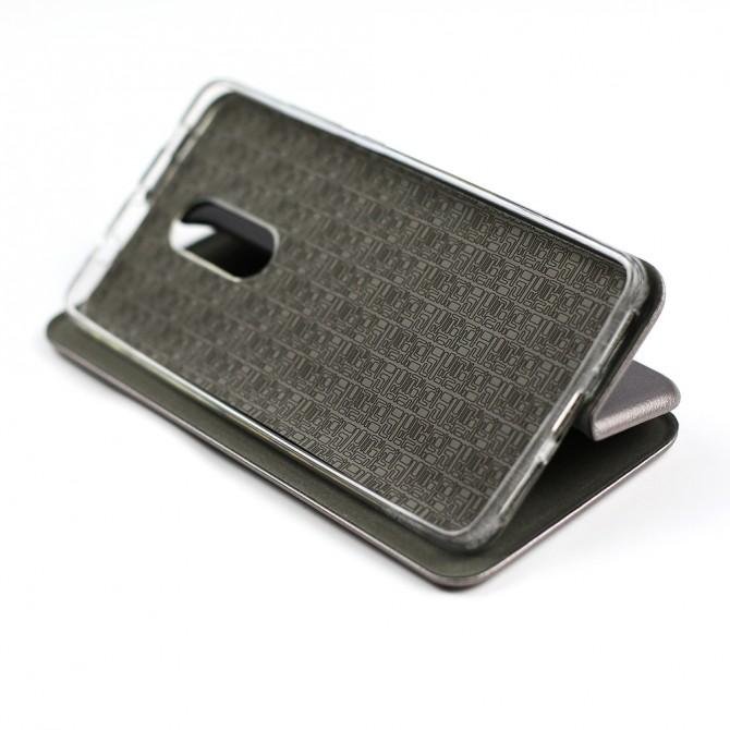 Чехол книжка U-Like Best для Xiaomi Redmi Note 4x Grey-5