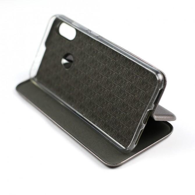 Чехол книжка U-Like Best для Xiaomi Redmi Note 7 Grey-3