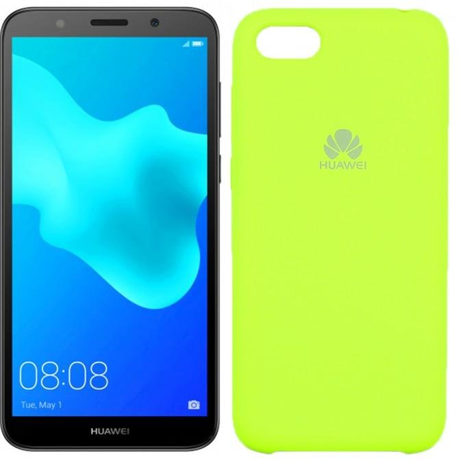 Чехол Soft Case для Huawei Y5 2018 Лимонный