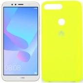 Чохол Soft Case для Huawei Y6 2018 Лимонный