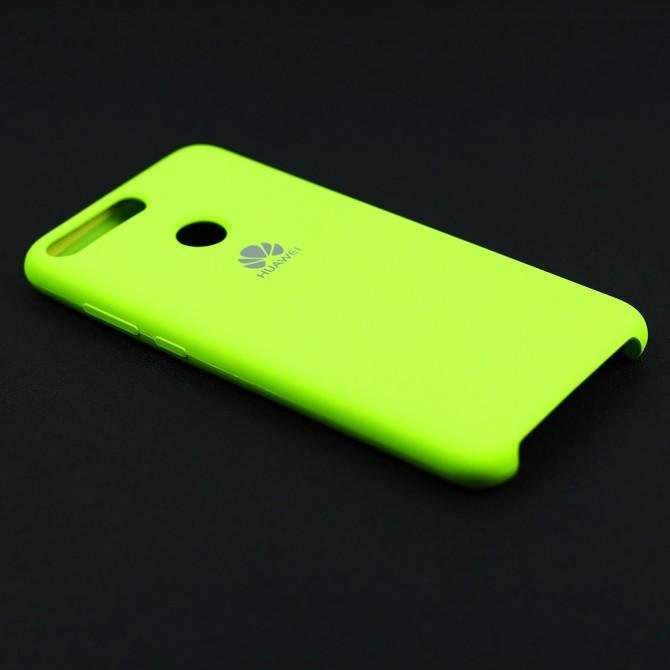 Чехол Soft Case для Huawei Y6 2018 Лимонный-3