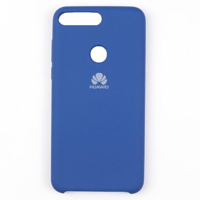 Чохол Soft Case для Huawei Y7 Prime 2018 Темно Синій-1