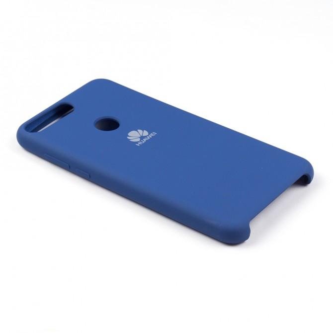 Чохол Soft Case для Huawei Y7 Prime 2018 Темно Синій-4