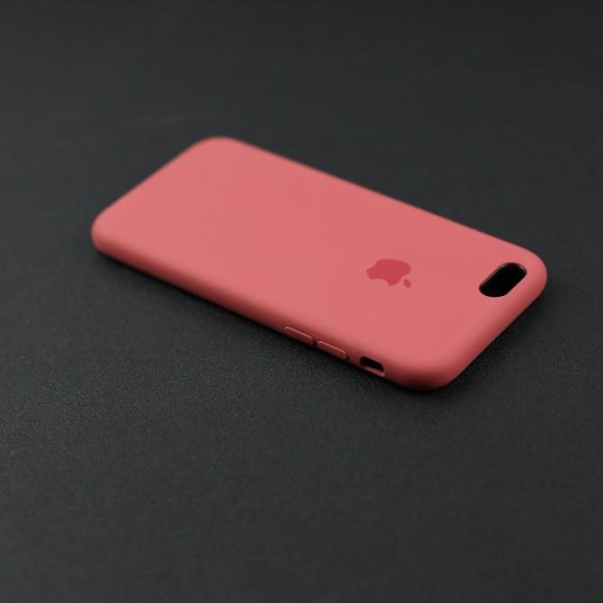 Чехол силиконовый для iPhone 6/6s Plus Вишневый-3