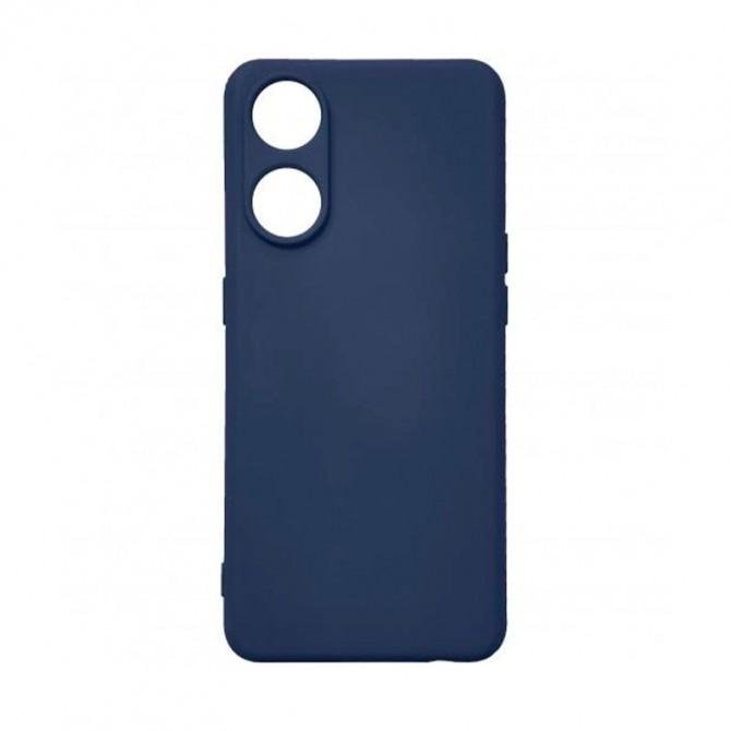 Чехол Soft Case Oppo Reno 8T Темно Синий FULL