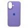Силиконовый чехол для iPhone 16 Elegant Purple FULL