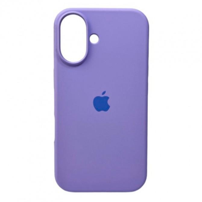 Силиконовый чехол для iPhone 16 Elegant Purple FULL