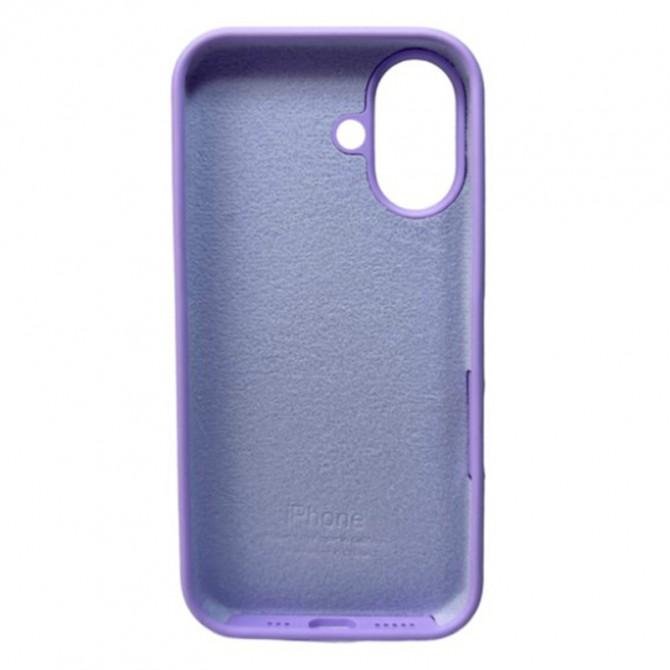 Силиконовый чехол для iPhone 16 Elegant Purple FULL-1