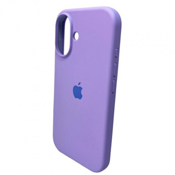 Силиконовый чехол для iPhone 16 Elegant Purple FULL-2