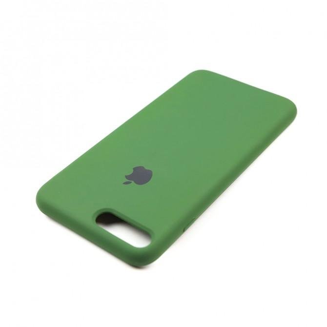 Чехол силиконовый для iPhone 7/8 Plus Темно Зеленый-4