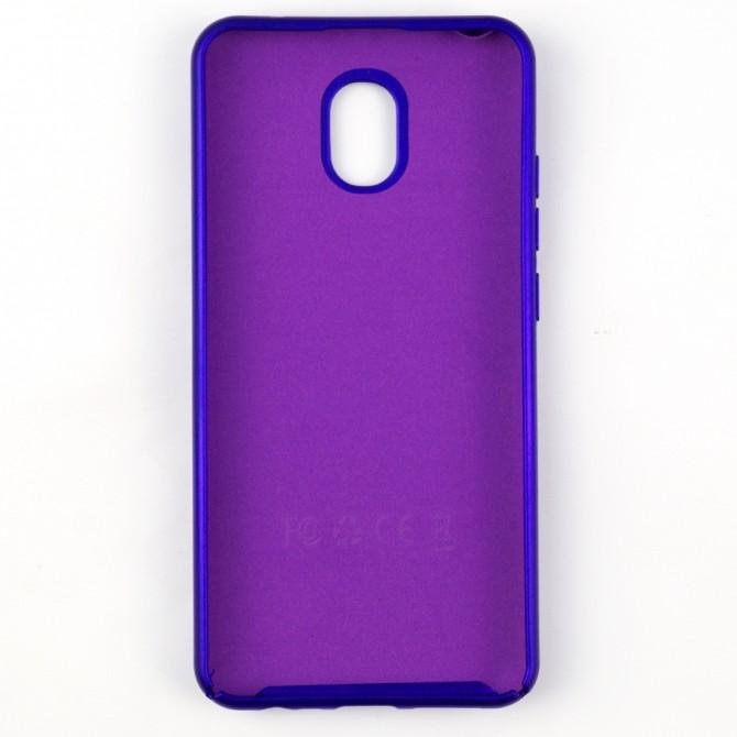 Чехол Soft Case для Xiaomi Redmi 8a Фиолетовый FULL-2