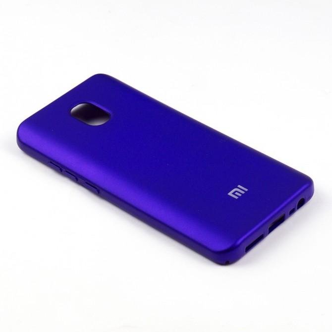 Чехол Soft Case для Xiaomi Redmi 8a Фиолетовый FULL-4