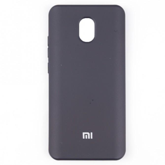 Чехол Soft Case для Xiaomi Redmi 8a Чёрный FULL-1