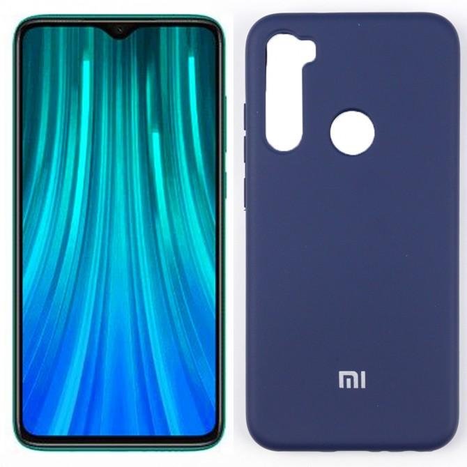 Чохол Soft Case для Xiaomi Redmi Note 8 Синій FULL