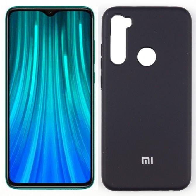 Чохол Soft Case для Xiaomi Redmi Note 8 Чорний FULL