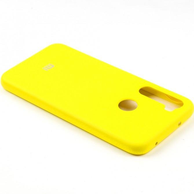 Чохол Soft Case для Xiaomi Redmi Note 8 Яскраво жовтий FULL-3