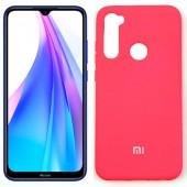 Чохол Soft Case для Xiaomi Redmi Note 8 Яскраво малиновий FULL