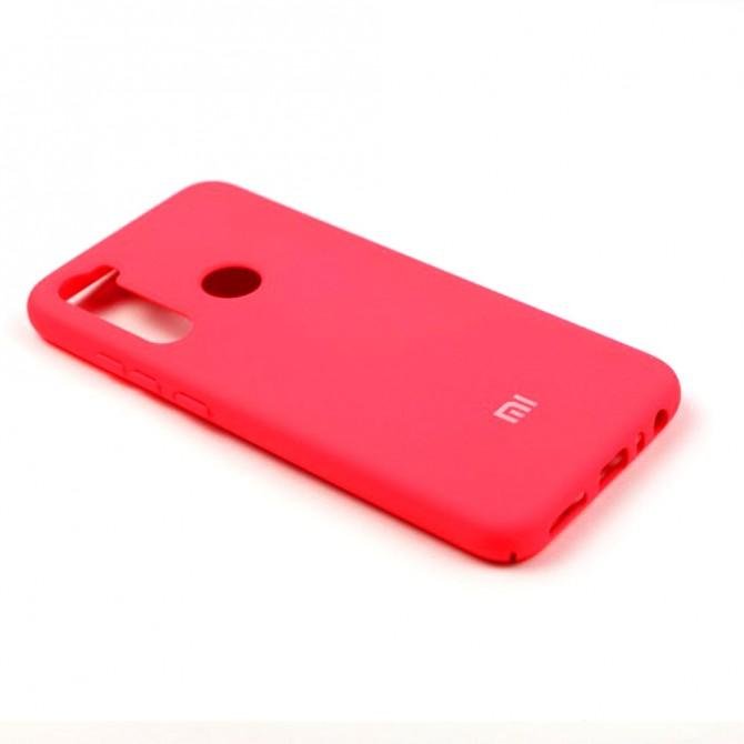 Чохол Soft Case для Xiaomi Redmi Note 8 Яскраво малиновий FULL-3