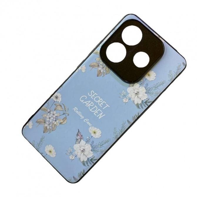 Чехол TPU+PC Soft Secret Garden для Xiaomi Redmi Note 14 5G Lilac-1