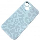 Накладка Soft Case Print для iPhone 13 Light Blue