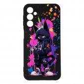 Чехол Gelius Print Case UV для Samsung A245 (A24) Gateway cat Pink