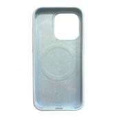 Накладка Liquid Magnetic для iPhone 16 Pro Max Light Blue
